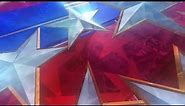 Stars And Stripes Background Stock Motion Graphics