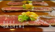 Umami EXPLOSION Beef Sashimi | Tataki