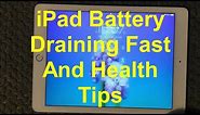 iPad Battery Health and Draining Fast Problem And Fix, How To Fix Battery Issues on iPhone or iPad
