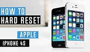 How to Restore iPhone 4s to Factory Settings - Hard Reset