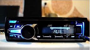 JVC KD-DB95BT CD/MP3 Car stereo with Front USB/AUX input and built in Bluetooth