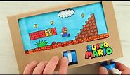 How to make Super Mario Game from cardboard. No electronic components required! Anyone can make!