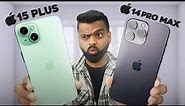 The Epic Battle: iPhone 15 Plus vs iPhone 14 Pro Max