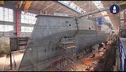 La première FDI en construction au chantier Naval Group de Lorient