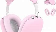 Silicone Case for AirPods Max - Soft Ear Cup and Headband Covers, Anti-Scratch Accessories in Pink