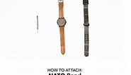 How to Install & Put a NATO Strap on a Watch