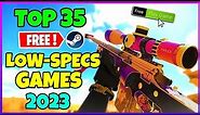 TOP 35 Free Low Specs PC Games released in 2023🔥(4GB RAM, No Graphics Card Needed)
