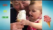 CUTE Babies Eating Ice Cream for the First Time | Funny babies Compilation