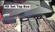 HD Set top box setup guide || How to Connect a HD Set top box to LED TV // HD Set top box setup