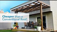 Building a Low-Cost CLEAR Deck Roof