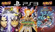 All Naruto Games on PS3