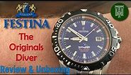Festina "The Originals Diver" 200m Dive Watch - Review & Unboxing (F20461-1 / Miyota 2315)
