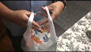 Best way to tie a groceries bag