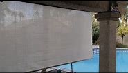 Coolaroo Outdoor Roller Shade / Blind - install and review