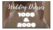 Buy a wedding dress between 100$ & 200$ ! Our offer is valid for 10 days only!🤍 Book your appointment by calling 04 914 224 📞 | Champagne Wedding Boutique