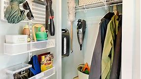 How To Declutter & Organize Your Coat Closet - 20  Ideas For Families! - Small Stuff Counts