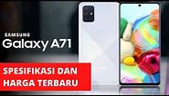 TERBARU, Samsung Galaxy A71 | Spesifikasi dan Harga terbaru 2020
