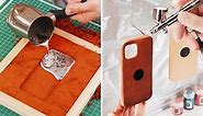 Incroyable fabrication de coques en cuir pour téléphones 🔥