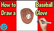 How to Draw a Baseball Glove (Easy Step-by-Step Tutorial)