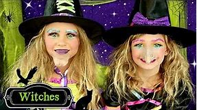 Cute Halloween Witch Costumes and Makeup