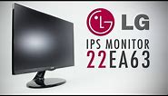 LG IPS 22EA63 LED Monitor Unboxing & Review | Unboxholics