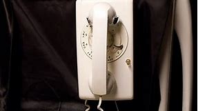Western Electric Rotary Wall Phone Series Chapter Two - 1977 White 554_FM