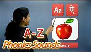 Phonics Sounds in Hindi | A to Z Alphabets with Phonics Sounds | School Learning | Pebbles Live
