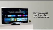 How to connect your Smart TV to a WIFI network| Samsung
