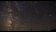 Beauty of the Night Sky - Milky Way Time Lapse
