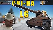 CHI - HA LG - JAPANESE RAILGUN WAR THUNDER !