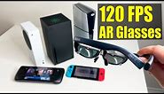 120Hz Gaming on the Rokid AR Max Glasses | AMAZING