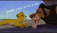 The Lion King - Simba talk with Scar (HD)