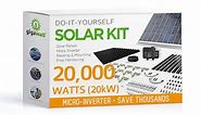 20kW DIY Solar Panel Kit With Microinverter | GoGreenSolar