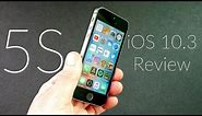 iPhone 5S iOS 10.3 Review!