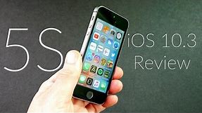 iPhone 5S iOS 10.3 Review!