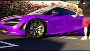 RDBLA - Purple Mclaren 720S