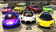 GTA 5 - Trevor Stealing Michael's Supercars! (Funny Moments)
