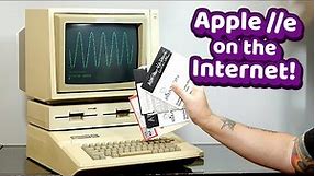 Browsing the Web on a Vintage Apple //e with Contiki!