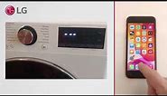 [LG ThinQ] Connect a Washer to LG ThinQ (on iPhones)