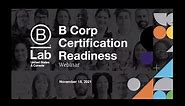 Certification Readiness Webinar