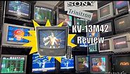 Sony Trinitron KV-13M42 13" ✅ CRT TV RetroGaming Retrotech Comparisons at End ✅