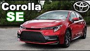 A SPORTY Corolla? 2020 Toyota Corolla SE Review