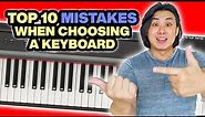 Don't Make These Mistakes When Buying a Piano Keyboard