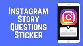 How to Use Instagram Story Questions Stickers - New IG Feature