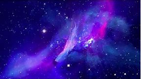 Blue Classic Galaxy - 60:00 Minutes Space Wallpaper - Longest FREE Motion Background HD - Nebula