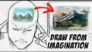 How to draw ANYTHING from IMAGINATION | Drawlikeasir