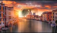 iPhone 15 Pro Max - VENICE Cinematic 4K Video