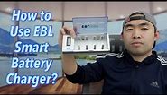 How to Use EBL Smart Battery Charger?