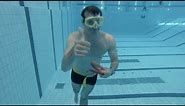 How to do a 50 meter underwater swim (Olympic pool dynamic apnea)