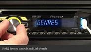 Pioneer DEH-3400UB CD Receiver Display and Controls Demo | Crutchfield Video